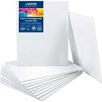 Холст грунт. на картоне 20*30см deVENTE "Artistic Studio" 8150303 белый,хлоп.100%,280г/м2,мелк.зерн.