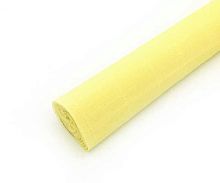 Бумага гофрированная INTELLIGENT 50см*250см жёлтая светлая BY-180(180г/м2)