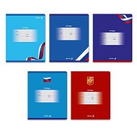 Тетрадь 12л. (клетка) СВЕТОЧ "Люблю Россию" Т74 (01401)