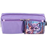 Пенал-косметичка deVENTE 210*85*60 "Cute Fox" 7029635 (50предм.) прямоуг.,фиолет.
