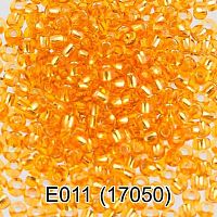 Бисер GAMMA круглый 5 10/0 2,3мм 5гр. 1-й сорт E011 золотистый ( 17050 )