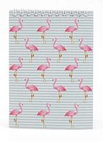 СБ Блокнот А6-  40л. (верх.спираль) "Фламинго"