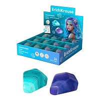 Ластик EK "Aquamarine" 65590 термопл.эластомер,фигурн.,29*21*18мм,асс.