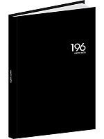 Книга учета А4 196л. Проф-Пресс (клетка) "Чёрный цвет-1" 196-9294 тв.обл.,глянц.лам.,офсет,200*298