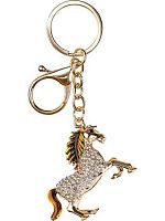 Брелок Миленд Символ года 2026 "Волшебная лошадка" Т-2637 стразы,5,5*4см