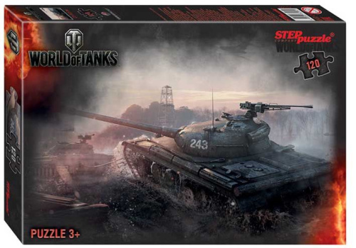 Пазлы  120 Степ Пазл "World of Tanks" 75165