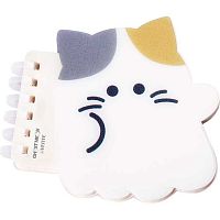 Блокнот А7  80л. deVENTE спираль "Ghost Meow" 2350501 пластик.обл.,асс.