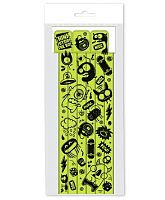 Закладки д/книг ДПС "Чудики" 2921-123.Р4/6 лайм,самоклеящиеся (6шт.)