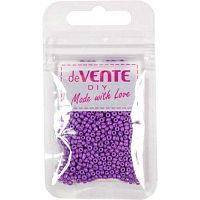 Бисер deVENTE круглый "Opaque" 8001386  2мм,10гр.,фиолетовый,матовый