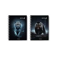 Записная книжка А6  80л. SVETOCH спираль "Сила и смелость" ЗК223 (01581) тв.обл.,мат.лам.