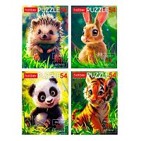 Пазлы   54 ХАТ А5 "Лесные малыши"