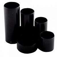 Подставка д/пиш.принадл. ПЧЕЛКА "Чёрный" ОР-1 5 секций