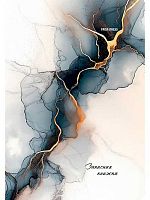 Записная книжка А6 160л. Проф-Пресс "Мрамор-2" 160-7190 тв.обл.,глянц.лам.