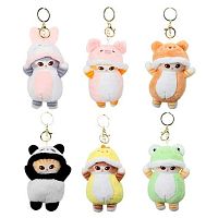 Брелок КОКОС "Animals" 16см 251538 (мягкая игрушка) плюш,асс.