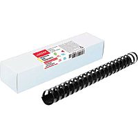 Пружина д/переплета deVENTE 25мм чёрная  50шт. 4125706 круглая