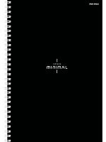 Тетрадь 60л. (клетка) А4 Проф-Пресс спираль "Минималистичный дизайн-1" 60-5582 цв.мел.обл.