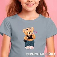 Термонаклейка д/текстильных изделий deVENTE "Teddy Bear" 8002435 (11*17см)