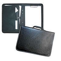 Папка КБ 6Л342 "Деловая" А4  кож.зам.,зажим д/бумаг,ручка трансформер