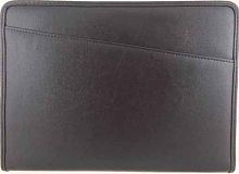 Папка КБ 6Д81 "Деловая" №81 Люкс черная, наруж.карман