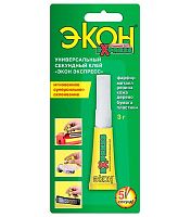 Клей секундный "ЭКОН Экспресс" 3г.