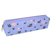 Пенал-косметичка КОКОС 200*50*40 "Котомания" 250440 прямоуг.,ПВХ,1отд.