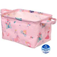 Коробка д/хранения с ручками Селфи "Маленькая Леди" 356-050 28*20*16см