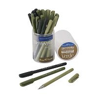 Ручка масл. шар. BV SlimWrite "Verde" 20-0471 синяя,0,5мм,асс.