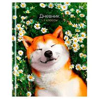 Дневник 1-11кл. BG тв.обл. "Сиба-ину" 62179 глянц.лам.