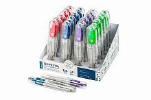 Циркуль метал. ГЛОБУС ЦЧП-40 (син.,зелен.,красн.,фиолет.)