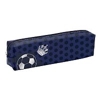 Пенал силикон КОКОС 200*50*40 "Football King" 250371 прямоуг.,1отд.