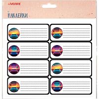 Наклейки д/тетрадей deVENTE "Turbo Galaxy" 8066603 (8шт) 40*96мм