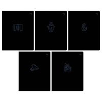 Тетрадь 48л. (клетка) BG "Russian life" 08803 выб.лак, асс.