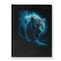 Бизнес-блокнот А5  80л. SVETOCH "Мистический хищник" ББ249 (01681) глянц.лам.,выб.лак,клетка