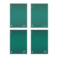 Тетрадь 60л. (клетка) В5 EK пластик.обл. "Symbol зелёный" 63415 асс.