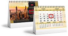 Календарь-домик настол. 2027г. ХАТ Делового человека "Золото" 36132 спир.,16*10,5см,115г/м2 094910