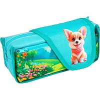 Пенал-косметичка deVENTE 210*90*55 "My Little Corgi" 7025670 (45предм.) прямоуг.,полиэстер