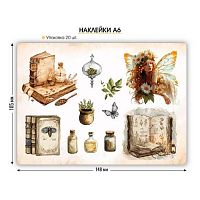 Наклейка А6 (10,5*14,8см) КВ 9105 глянц.ВД-лак