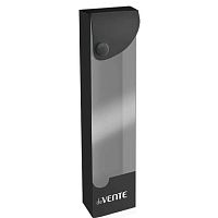 Пенал д/кистей deVENTE 350*50*30 "Limited Edition. Uno Black" 7025525 пластик,выдвиж.,на кнопке,