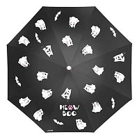 Зонт автомат deVENTE "Ghost Meow" 9022505 купол 97см,выс.56,5см,автомат.,антиветер,в чехле