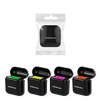 Точилка с контейнером 2отв. EK Case Duo "Accent" 60053 пластик,асс.