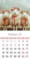 Календарь настенный 2027г. ХАТ Мини-Стандарт "Символ Года" 36893 мел.,12л.,21,6*21,6,на скобе 096177