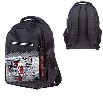 Рюкзак ХАТ Basic Style "Смешарики" 03047 п/э светоотраж.,2отд.,3карм.,41*30*15см