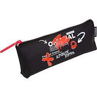 Пенал силикон deVENTE 210*80*35 "Label. The X Graffiti" 7026506 (45предм.) треуг.,на молн.