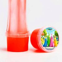 Лизун Слайм "Стекло" Party Slime Неон красный  90гр. 00-00001268