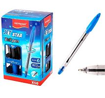 Ручка шар. KEYROAD KR973501 синяя,1,2мм