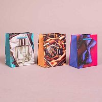 Пакет подар. Микрос 12*15см Мужской Ч55786 лам.матовый микс