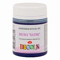 Акрил ЗХК "Декола" 50мл ультрамарин по шелк батик 4428511