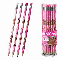 Карандаш ч/гр. пластик. с ласт. EK "CapyBarbara" HB 62771 круглый