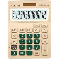 Калькулятор наст. 12разр. deVENTE KT-M120 4031532 дв.пит.,оливковый,105*143*32мм