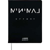 Дневник 1-11кл. deVENTE интегр.обл. "Minimal Efforts" 2021480 кож.зам.,бел.бум.,шелкогр.